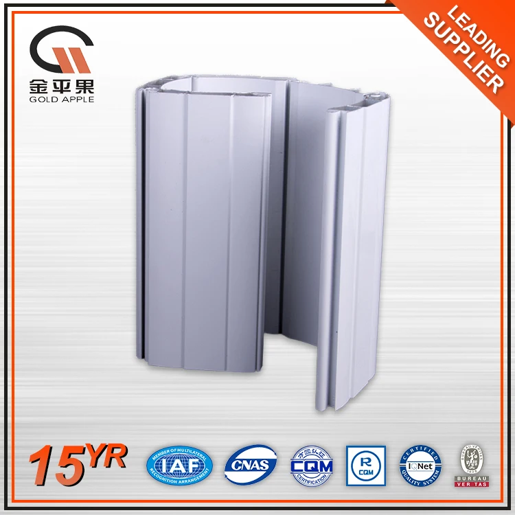 
Rolling Shutter anodized extrusion aluminum profile 