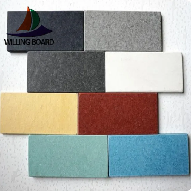 through color fibre cement panel for exterior cladding