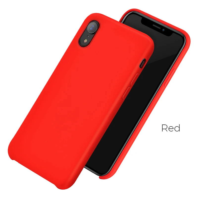 Hoco Microfiber Oil Painting Shell For IPhoneXR Pink Phone Case