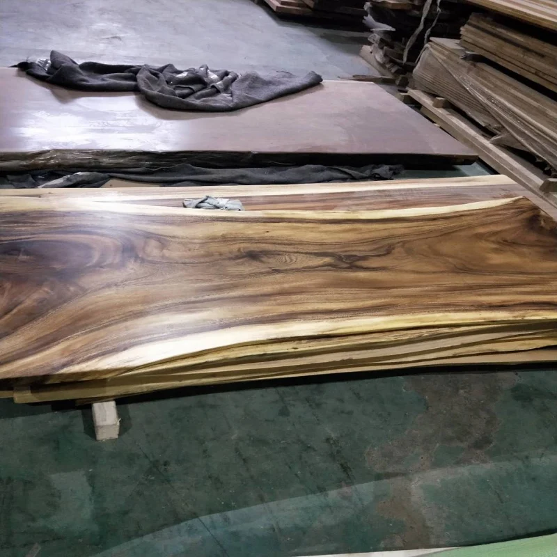 American Style live edge slab Table top trong Frame Dining Table dining tables