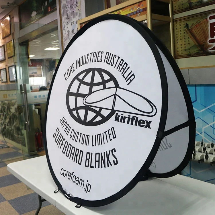 Outdoor Golf Display Horizontal Pop Up A Frame Banner