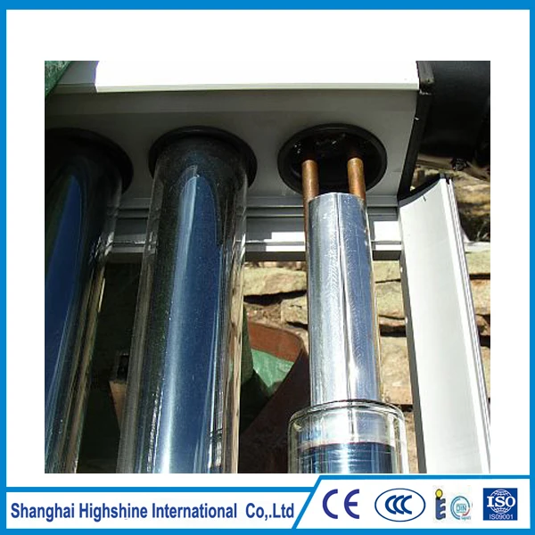 Custom made anti-freeze solar collector pressure U pipe