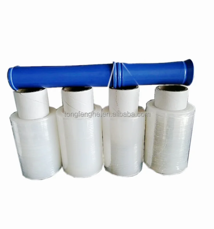 Australia lldpe film mini shrink wrap with handle