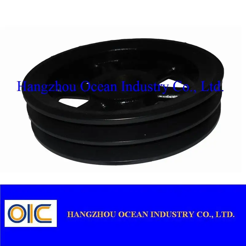 2bk cast iron v pulley