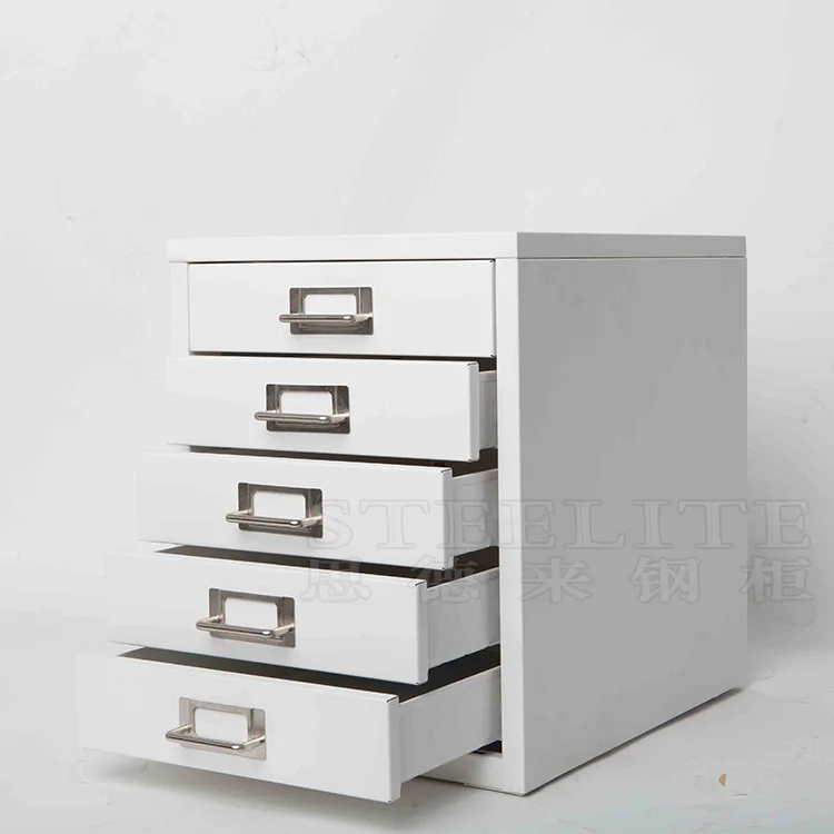 5 drawer metal file cabinet sliding metal filing cabinet design for desktop