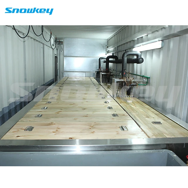 Containerized Brine Tank Type Block Ice Machine