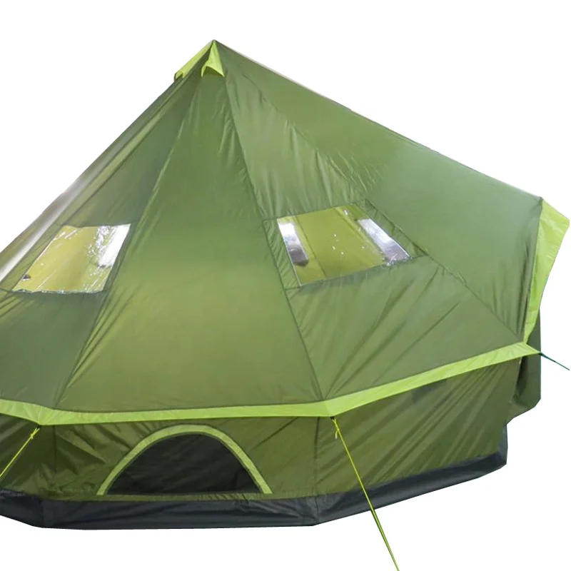 5m hot sale UK popular glamping canvas cotton oxford bell tent/tipi tent/emperor tent