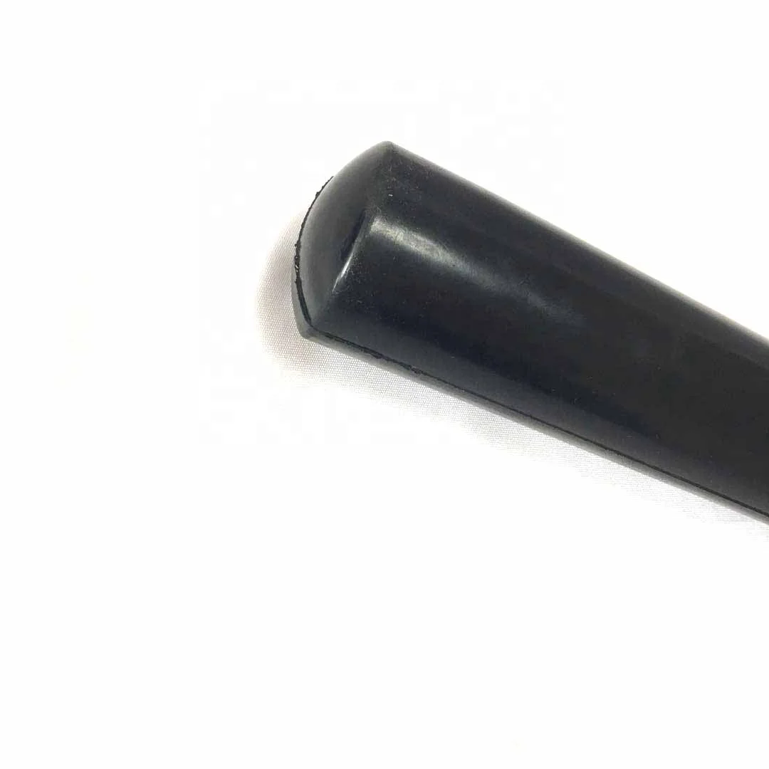 police anti riot rubber batons with fiberglass core