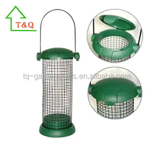 Black Steel Suet Energy Bites Feeder antique cast iron bird feeder