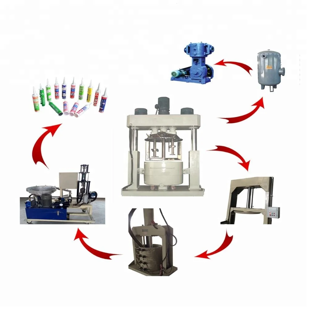 adhesive cartridge filling machine