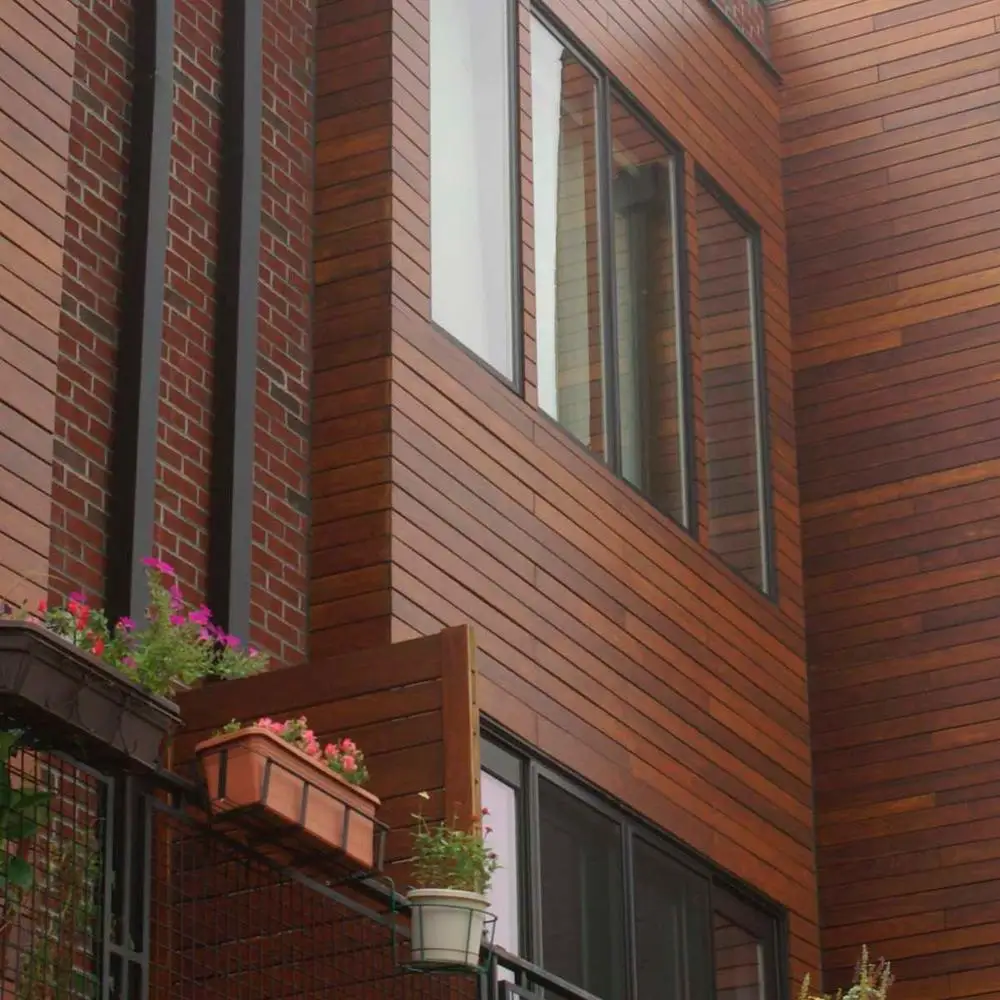 Плетеная бамбуковая облицовка shiplap нити 1860x140x12 мм