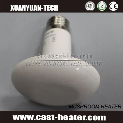 AC 220V 100W Ceramic Emitter Heater Pet Reptile Heat Lamp Bulb