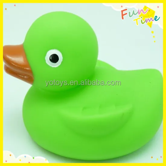 Custom Sale China Squeaky Bath Toy Rubber Duck Water Beach Small Toys Set for Toddler Children