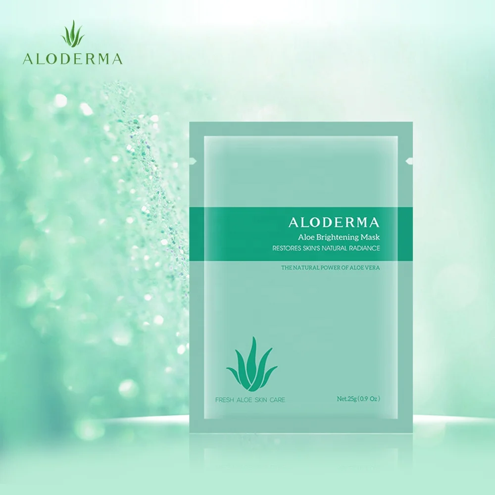 Organic Aloe Vera, Aloe Brightening Mask, Natural Aloe Vera Facial Mask