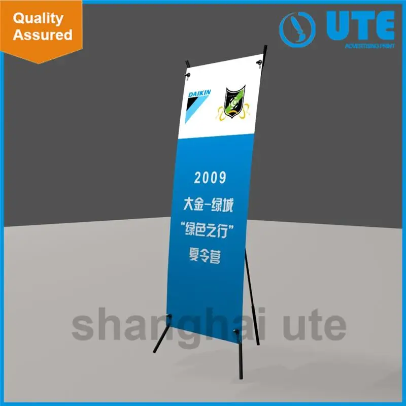 Indoor and outdoor x banner stand 80 x 180 cm