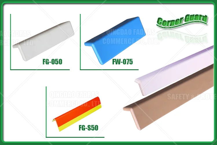 
Plastic Hospital Walkway Wall Protector Corner Guard 