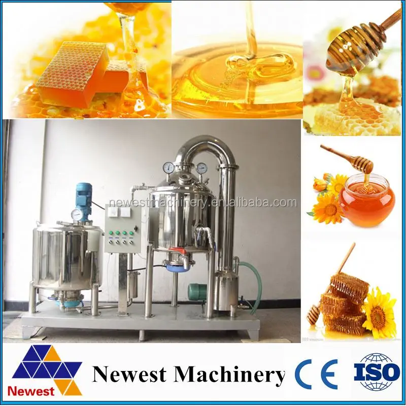 
100L 304 Stainless steel raw honey processing machine/honey concentrate equipment/honey moisture removing machine 