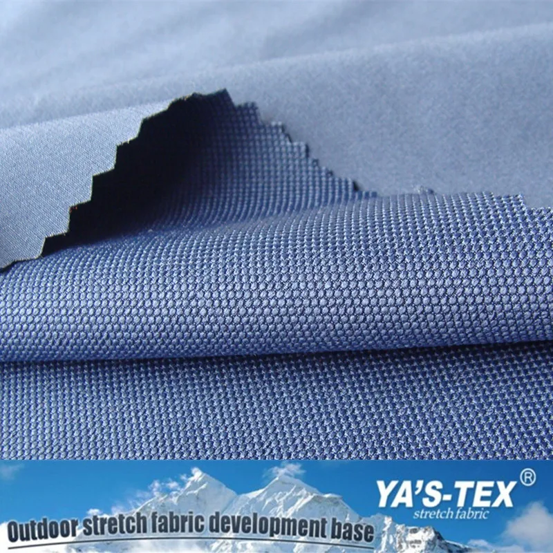 Уличная эластичная водонепроницаемая ткань из полиэстера и спандекса для альпинизма