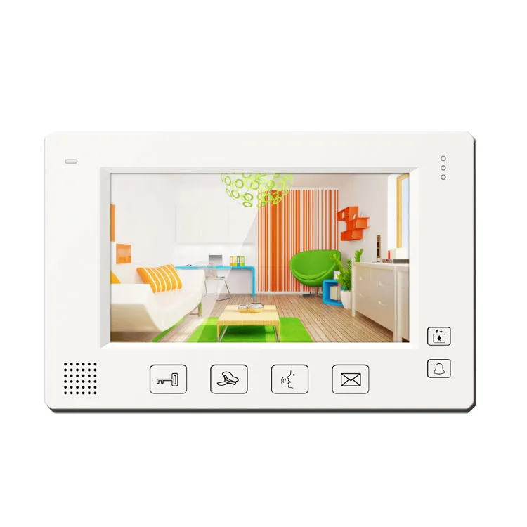 
Biometric fingerprint video intercom with direct call button 