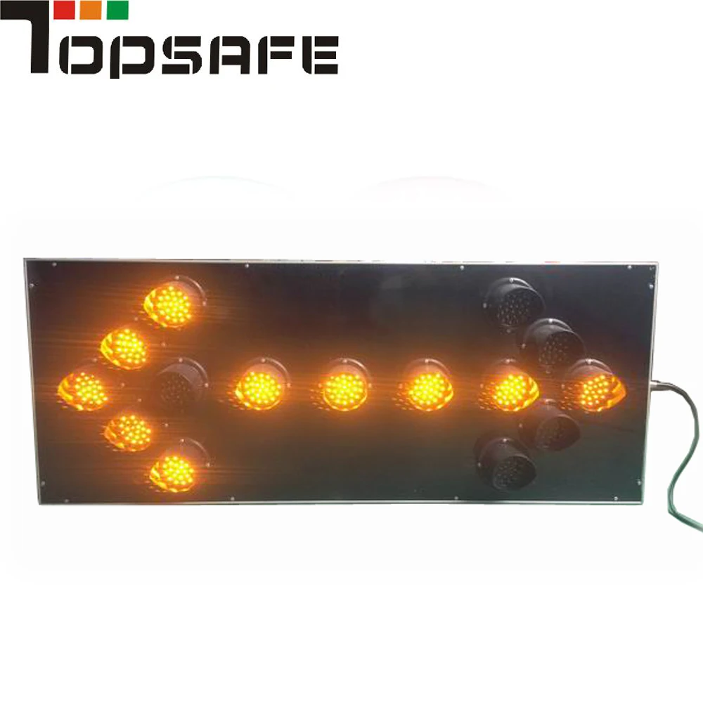 IP68 led arrow board safety trailer direction sign board flashing