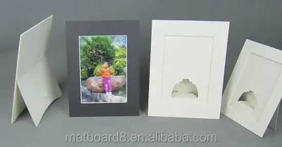 Handmade mat board/ cardboard photo frame
