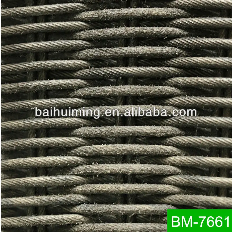 2014 новый дизайн синтетический ротанговый материал HDPE ротанговый мебельный аксессуар