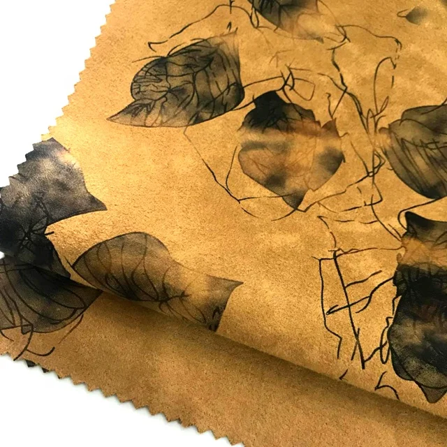 Одежда, домашний текстиль, вязаный новый дизайн, 95% полиэфирная замшевая ткань с принтом