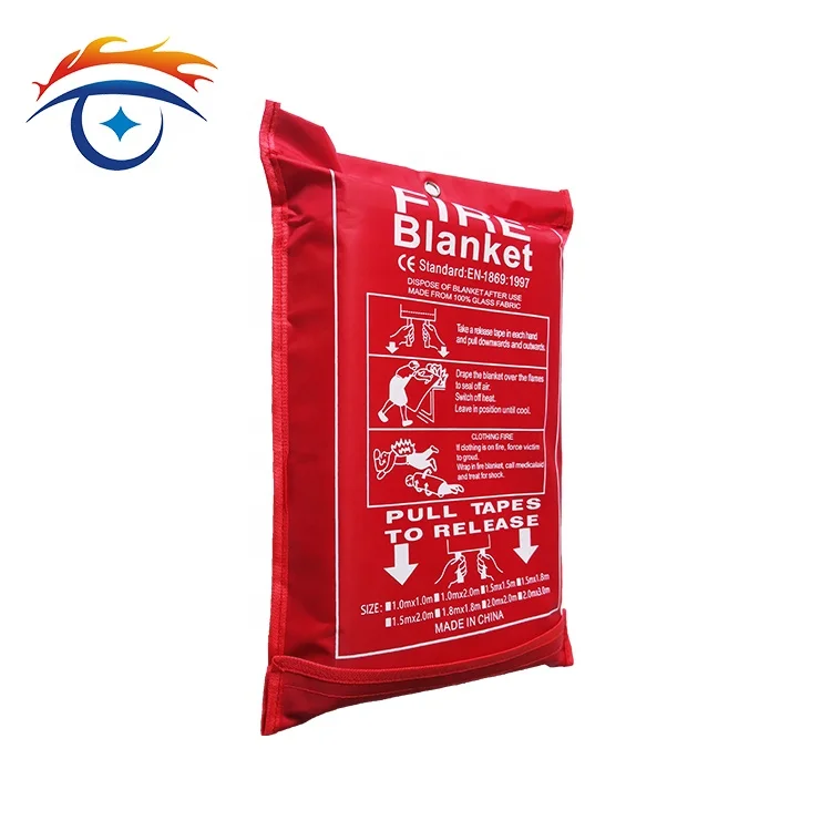 high quantity fireproof cheap wholesale fire blanket specification made in china