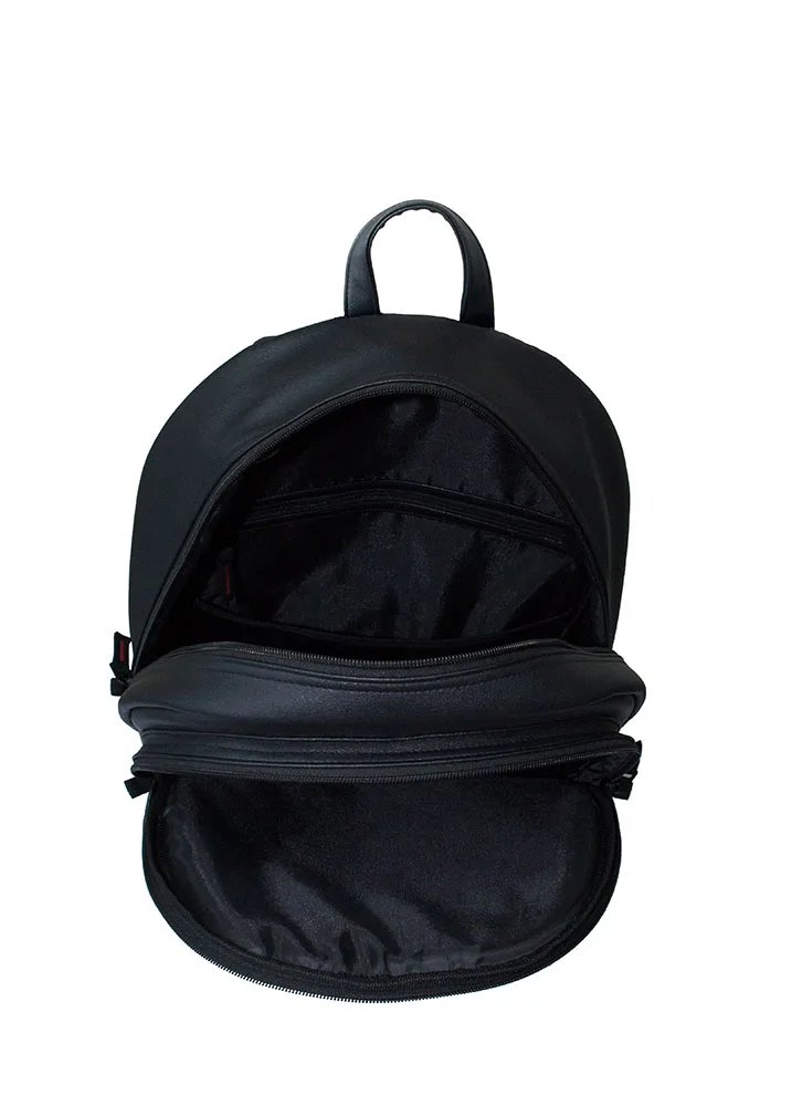 High quality China manufacturer men leather backpack