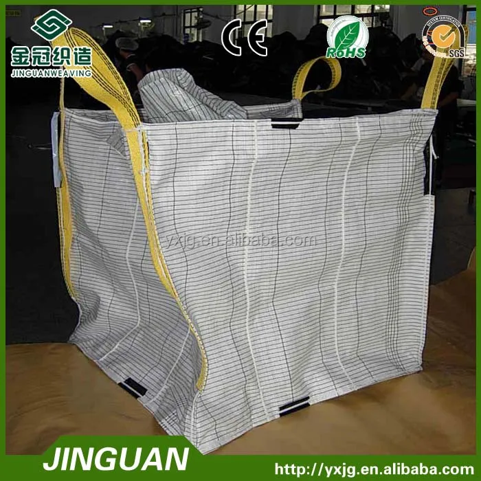 belted loop FIBC bag