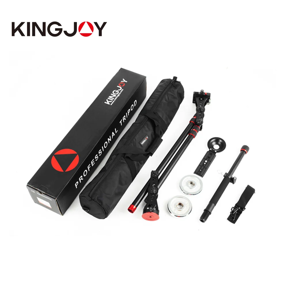 Kingjoy Professional Light weight Carbon Fiber Mini Jib Crane for film and TV station use VM-310C online shopping with low price
