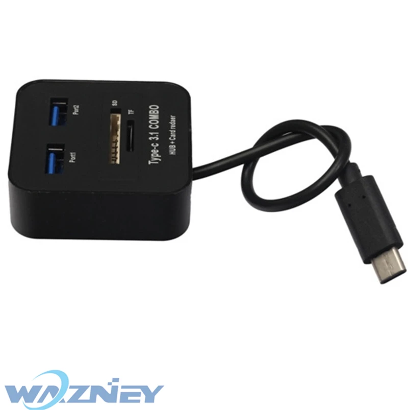 USB 3.0 Hub 4 Port 5Gbps Micro USB Hub Splitter Adapter For PC Computer Peripherals Accessories