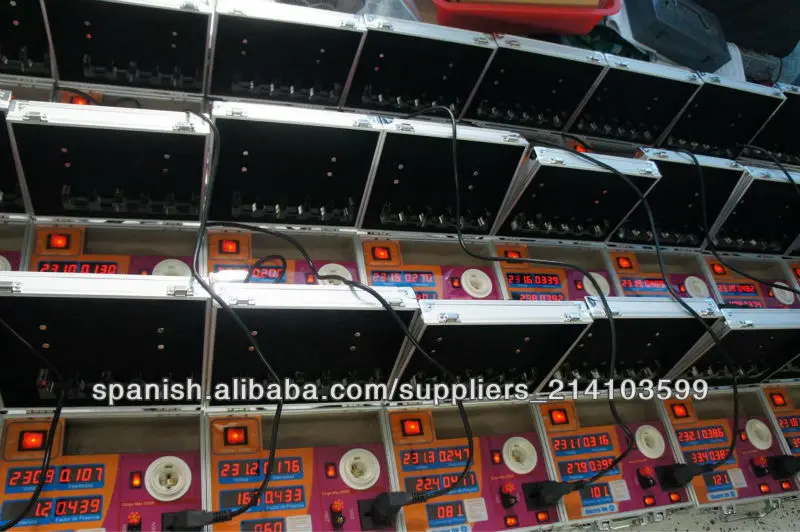 China Supplier LED Bulb Testing Machine-- Lux Power AC power meter with dimmer and Euro socket Led tester