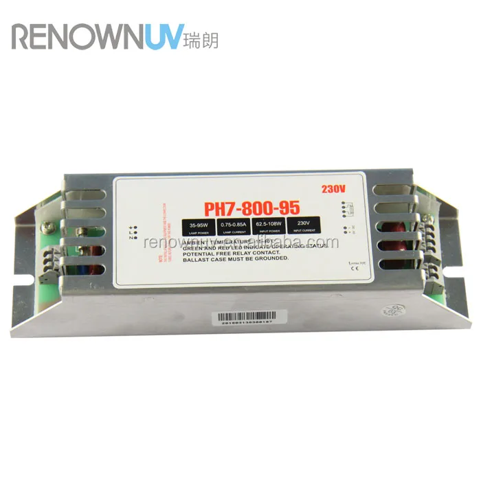 High quality UVC ballast for 90w 100w UVC lamp lighting 110V 220V power supply