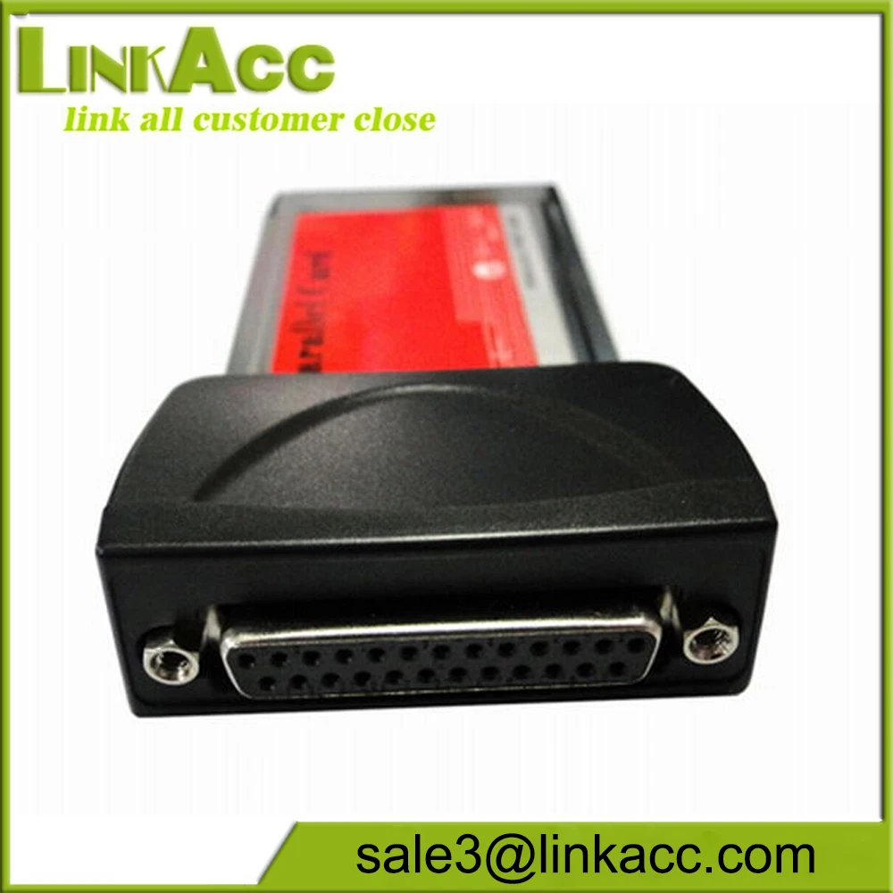 54mm Laptop PCMCIA to DB25 DB26 Printer Parallel Interface Card Cardbus Adapter