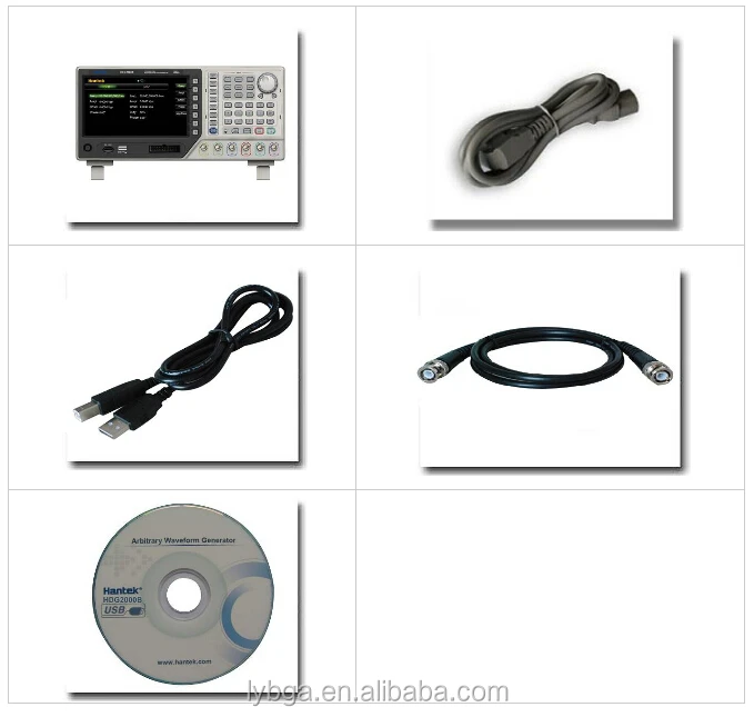 HDG2012B High precision Digital DDS Function Signal Arbitrary Waveform Generator 2CH 10MHz 250MSa/s 64M Memory Depth