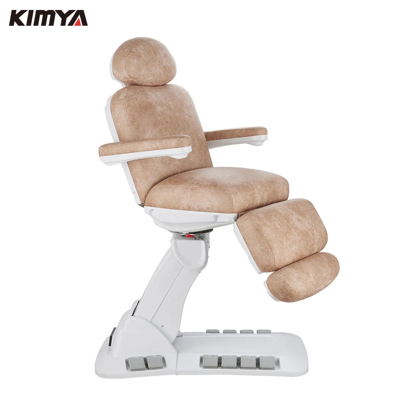 Germany Japan commercial sex heavy duty adjustable height metal frame power lift 3 section spa electric massage table