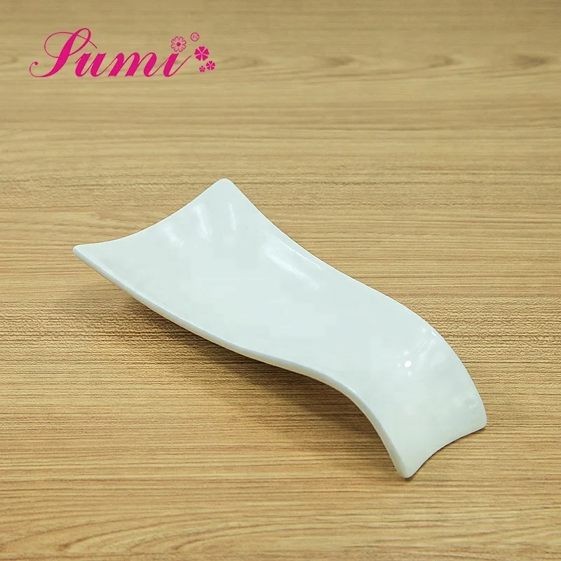 Wholesale porcelain serving sushi plate, bulk ceramic plates japan plate for sushi