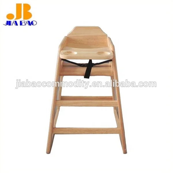 Деревянный детский высокий стул BQ