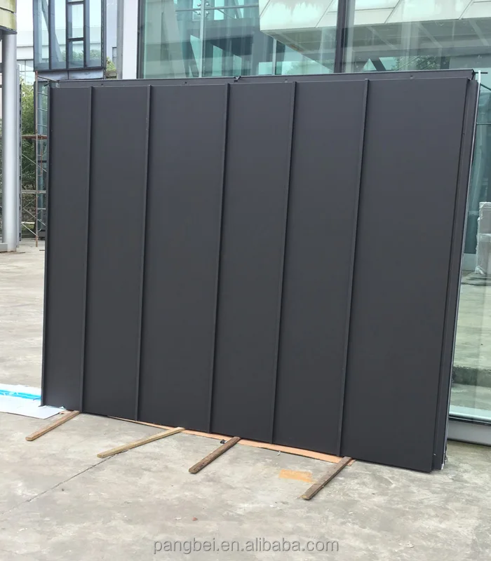 Titanium zinc plate & aluminum honeycomb core composited facade for Australia