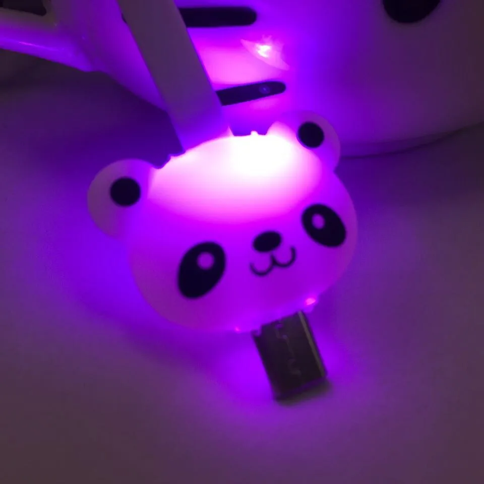 Micro usb кабель с светом водить