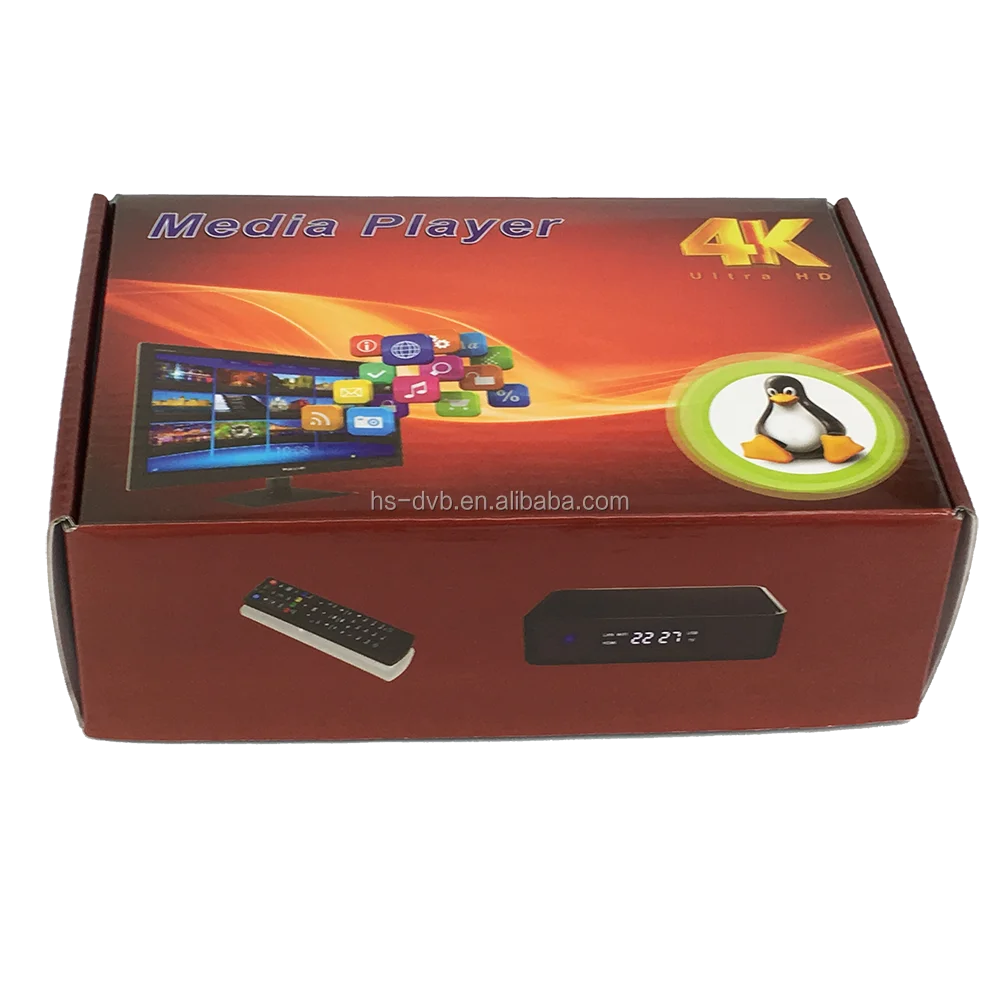 Best android tv box linux 4K global iptv set top box
