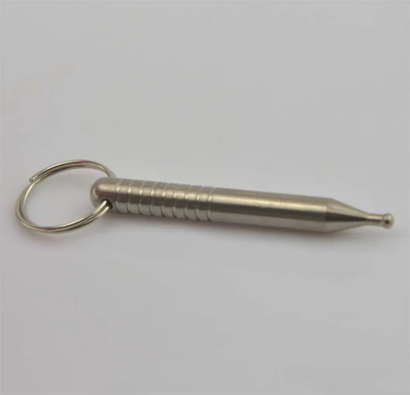
Gr2 titanium smoking nail dabble with keychain for ti nail 
