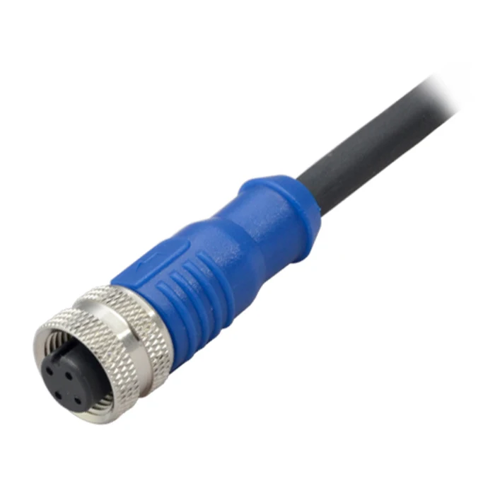 M12 датчик разъем мужской женский A B D кабеля кодрирования спаянного типа 3 4 5 8 12 штифтов Водонепроницаемая соединитель проводки