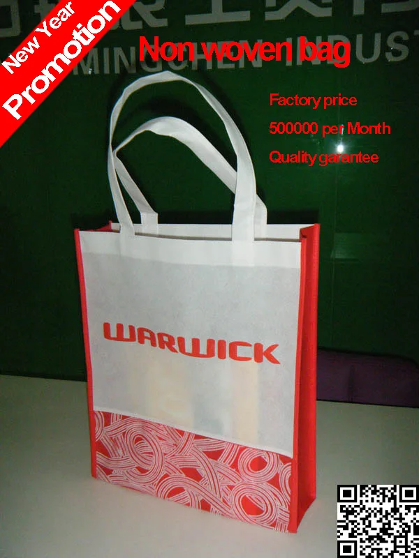 2014 китае производство роёдественские скидки цена маркетинга и рекламы мешок/нетканые экологически hangbag