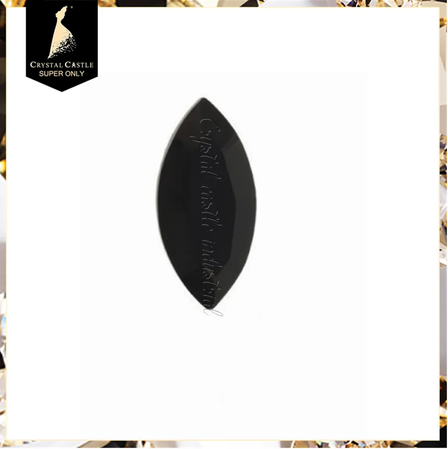 China supplier 4220 Navette horse eyes jewelry making foil back fancy stone glass pointed back rhinestone crystal