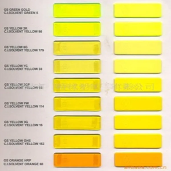 
solvent Yellow 16 for oil ink dyes 