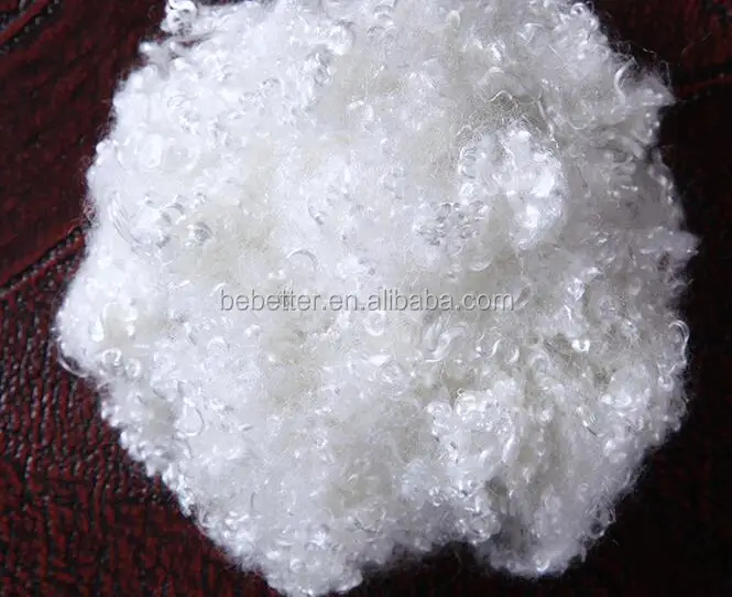 15Dx64MM HCS /Hollow conjugated silicon polyester staple fiber for filling pillows