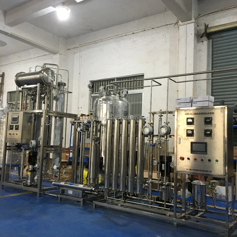 USP/GMP pharmaceutical water treatment plant WFI water for injection machine
