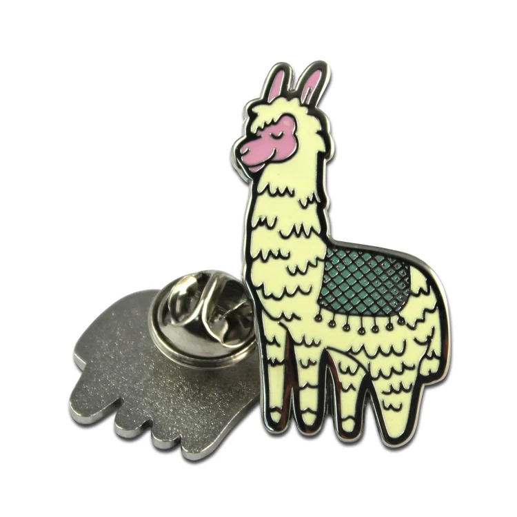 Custom metal enamel logo emblem badge fashion pin badge